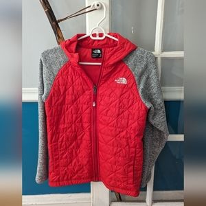North Face quilted puffy boys coat
